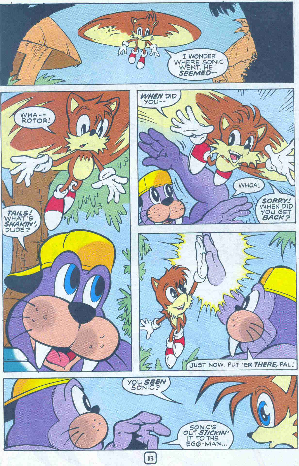 Sonic - Archie Adventure Series March 2001 Page 13